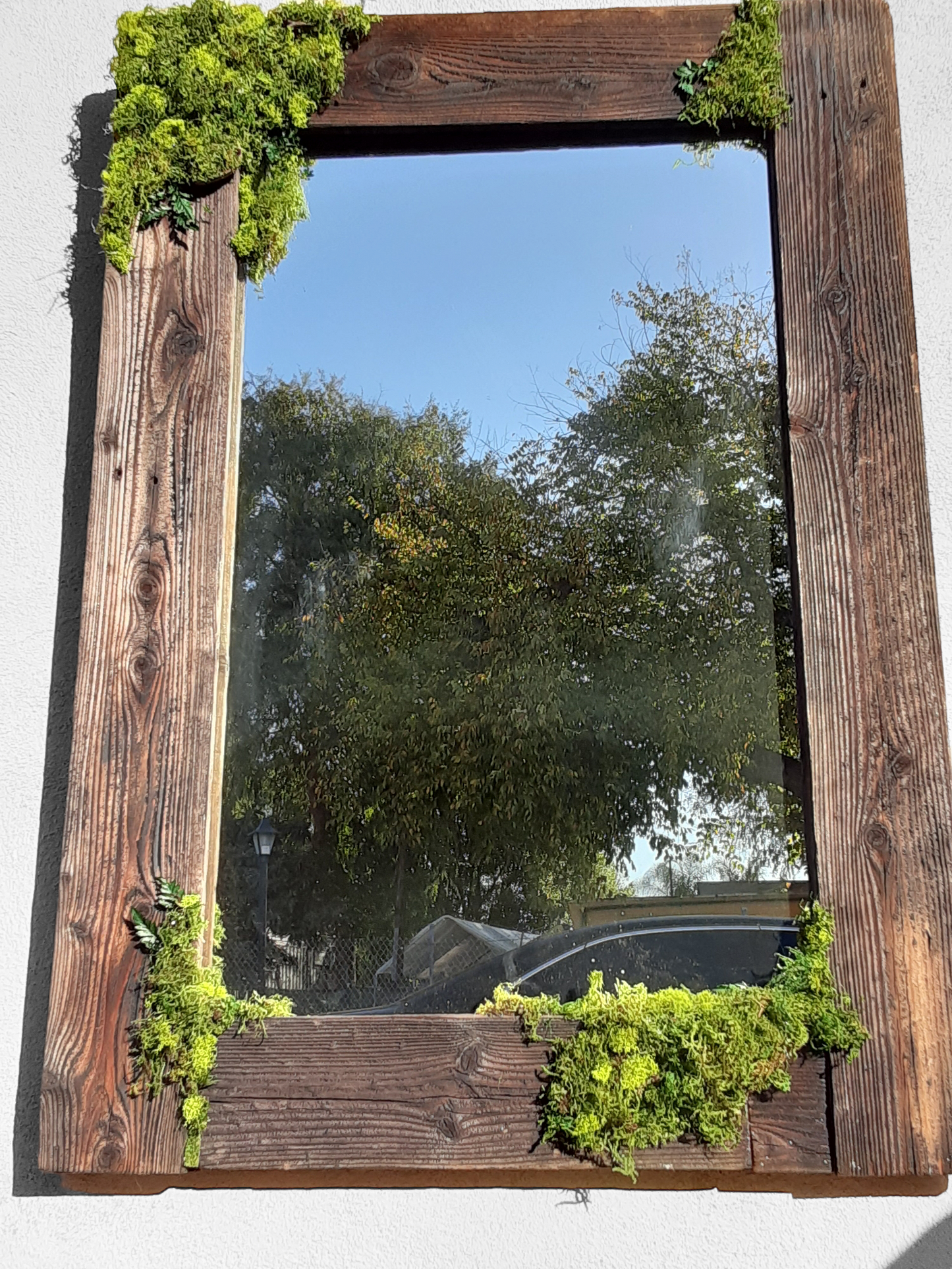 Large Rustic Mirror