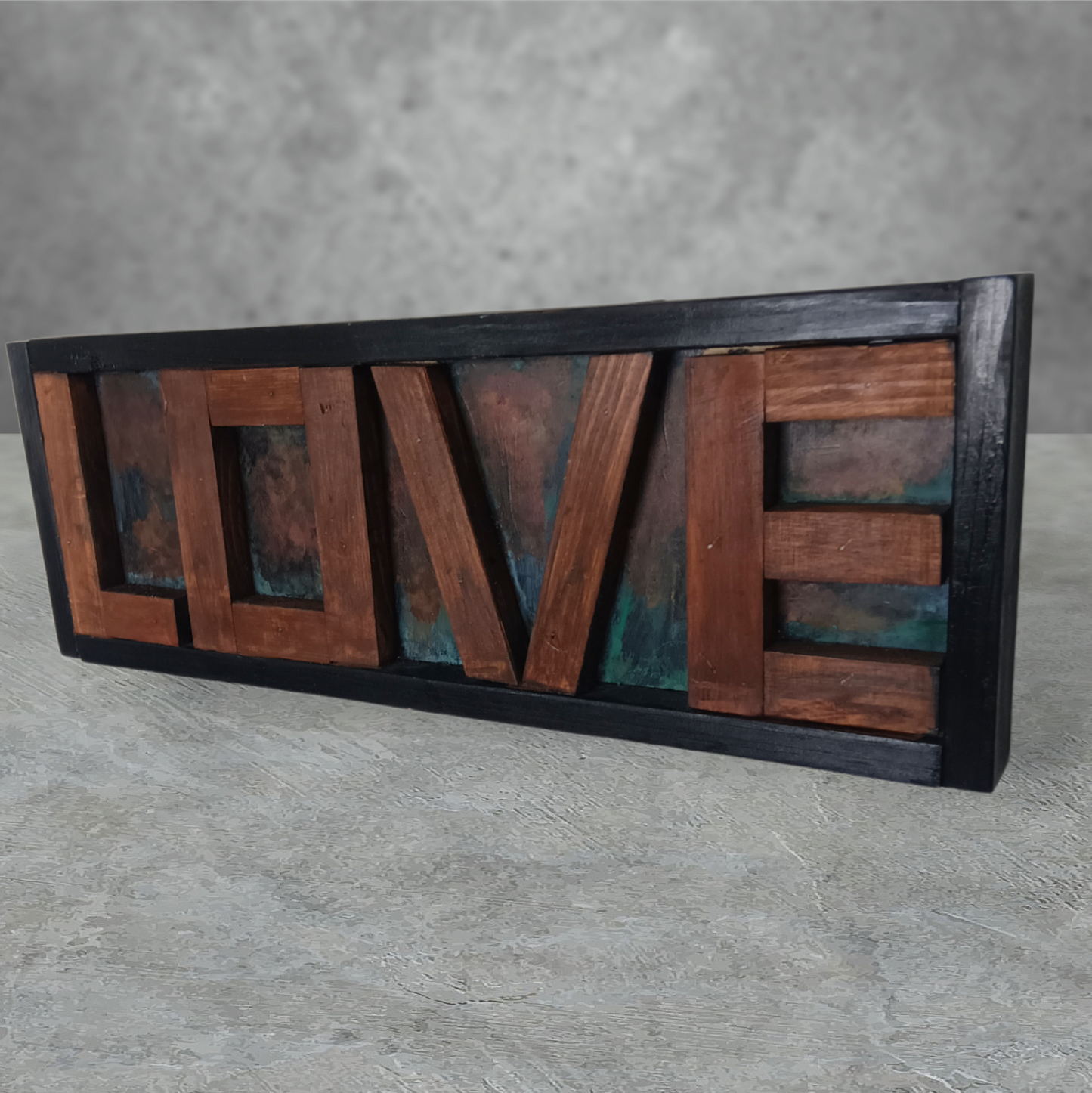 Rustic wood Love Sign